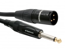 1m Avencore Platinum XLR to 1/4" Cable (Male to Male)