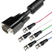 1.5m VGA to 5 BNC Cable (Male to Male)