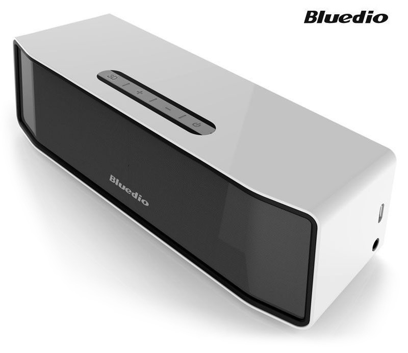 Bluedio BS-2 Dual-Driver Bluetooth Speaker with Li-Polymer Battery