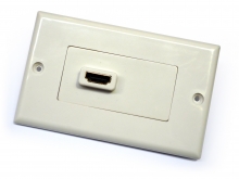 Home Theatre HDMI Wall Plate with Built-in HDMI Repeater