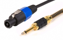 Pro Series 12m Speakon to 1/4" connector Speaker Cable (2 Core, Male to Male)