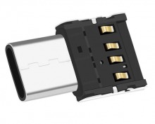Slim USB-C OTG Adapter (USB Type A to C Changer)