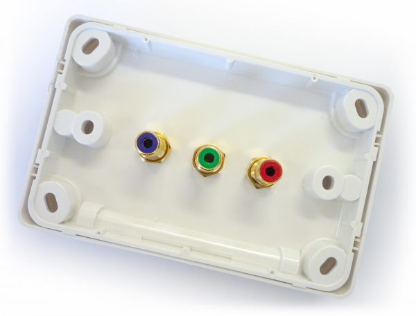 Amped Classic Component (White Wall Plate) (Photo )