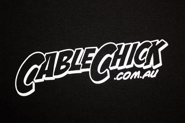 Cable Chick Urban T-Shirt - Size 10 (Womens) (Photo )