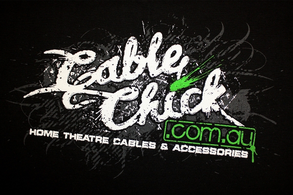 Cable Chick Urban T-Shirt - Size M (Mens) (Photo )