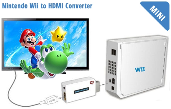 Nintendo Wii to HDMI Adaptor / Converter (Photo )