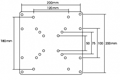 Mount-It! VESA Mount Adapter Plate