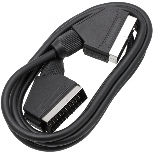 1.8m SCART to SCART Cable (Male to Male) (Photo )