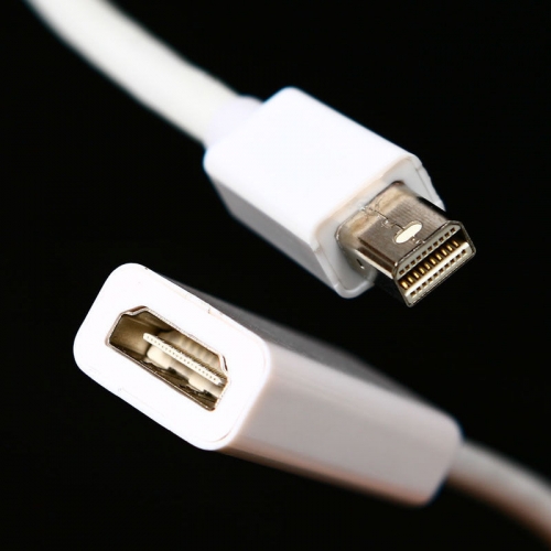 15cm Mini-DisplayPort to HDMI Cable Adapter (Male to Female) - Thunderbolt Socket Compatible (Photo )