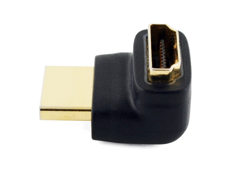 Right Angled HDMI Cable Adapter (UP) (Photo )