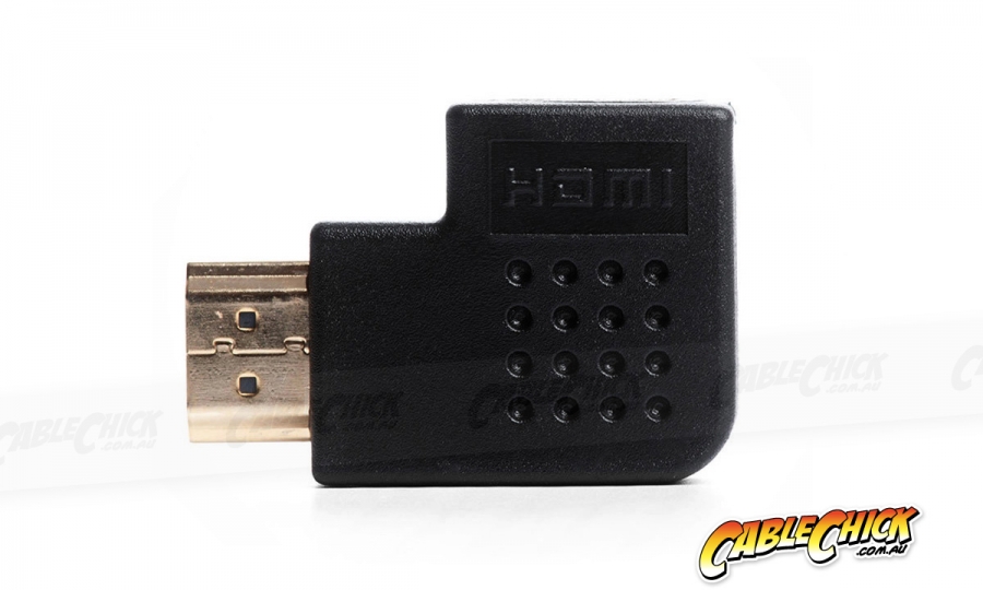 HDMI Right Angled Cable Adapter (Right) (Photo )