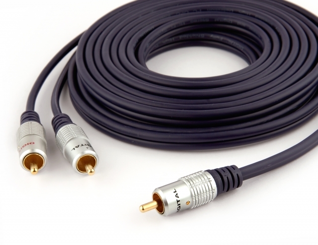 Pro Series 1.5m 1 RCA to 2 RCA Subwoofer Y-Cable (Photo )