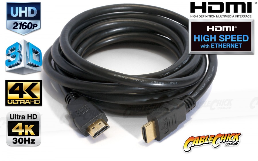5m HDMI Cable (HDMI v2.0 High Speed with Ethernet) (Photo )