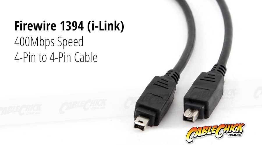 Phoenix Gold 4 Pin to 4 Pin IEEE-1394 Firewire Cable-2 Meters 
