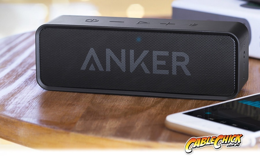 Anker Portable Bluetooth 4.0 Speaker with Dual High-Power Drivers + Bass Port (Photo )