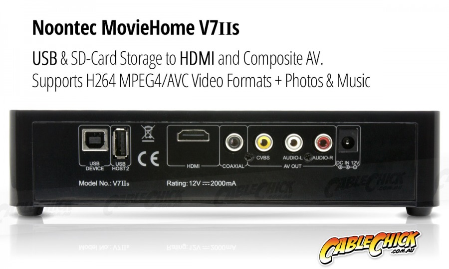 Noontec MovieHome V7IIS Full HD Media Player + FREE SHIPPING