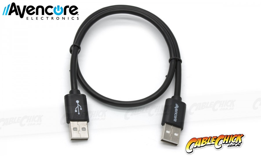 Avencore 0.5m Hi-Speed USB 2.0 Cable (Type-A, Male to Male) (Photo )