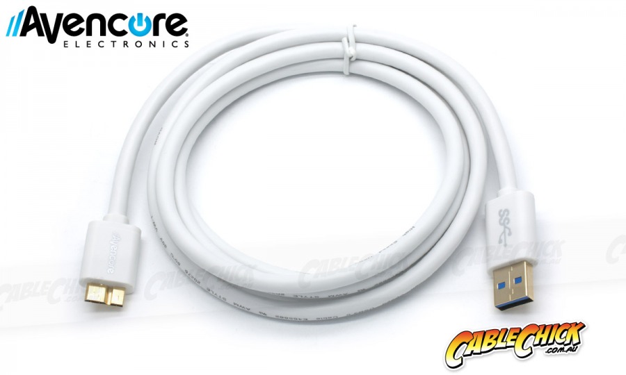 Avencore 3m Micro USB 3.0 Super-Speed Cable (A to Micro-B 10-Pin) (Photo )