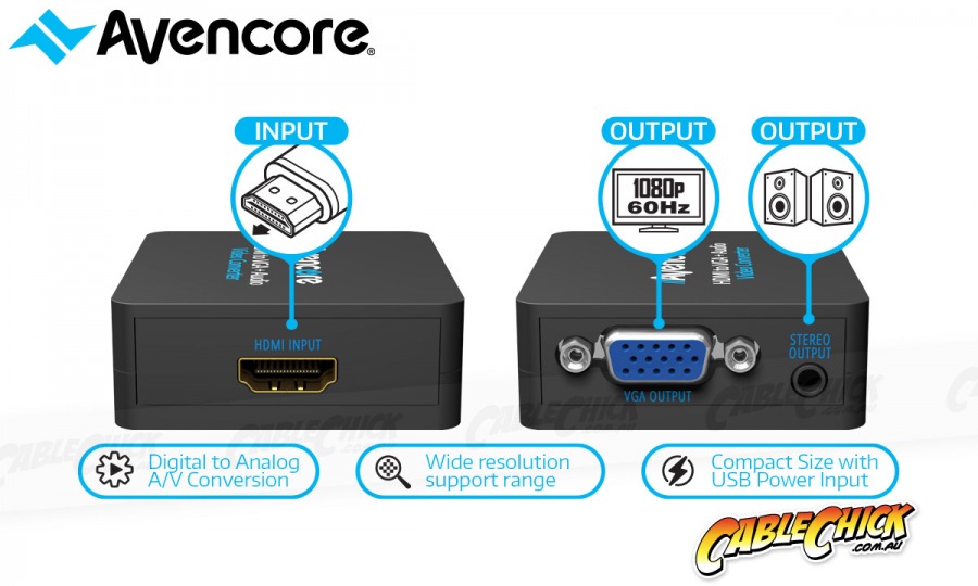 HDMI to VGA Converter