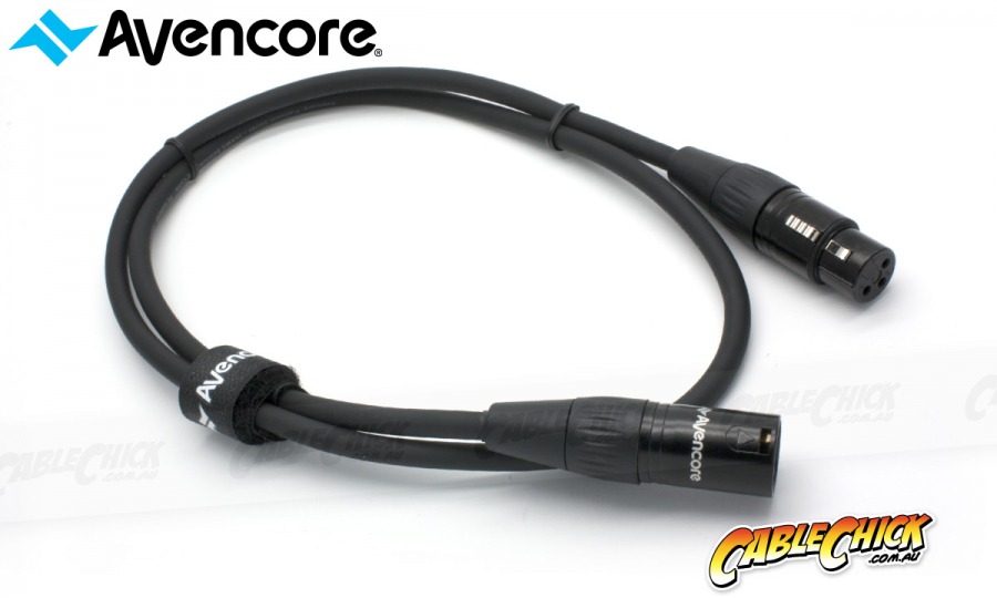 1m Avencore Platinum XLR Microphone Lead (Female to Male) (Photo )