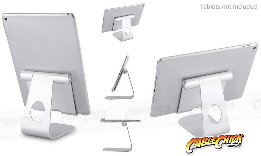 Universal Aluminium Tablet Stand (for Tablets & Large Phones) (Photo )