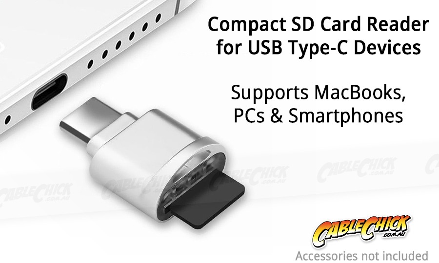 USB Type-C Micro SD Card Reader (Photo )