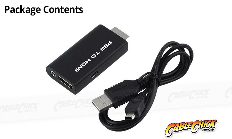 For Playstation PS1/PS2 To HDMI-Compatible Adaptor Cable HD RCA AV Audio  Video U