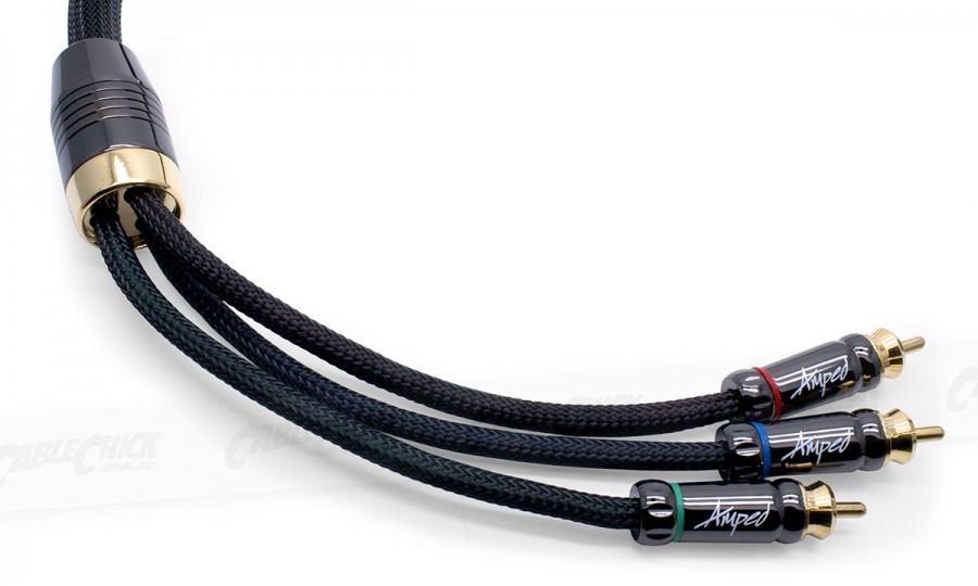Amped Onyx: 7.5m High End Component Video Cable (Photo )