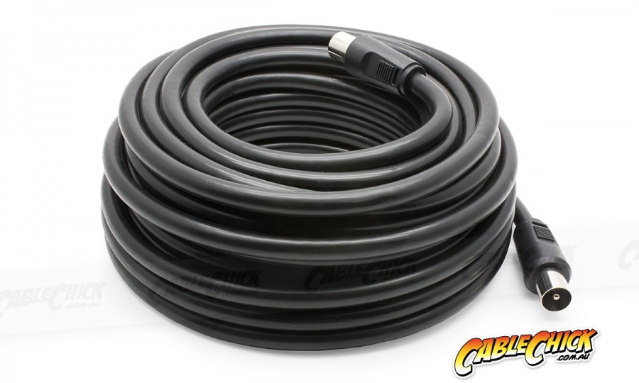 MAXITAL K121EW 5mm TV Antenna Cable – Male To Female, 1M To 5M Lengths