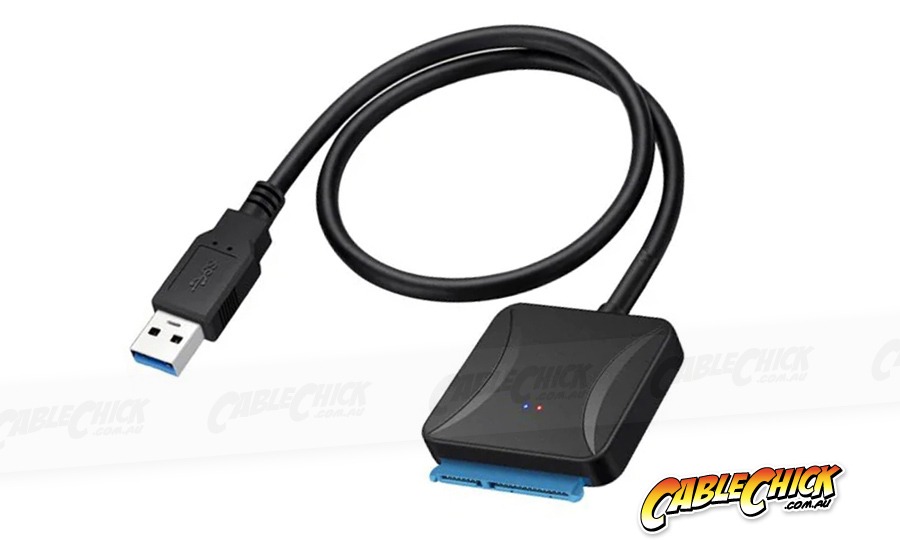 USB 3.0 to SATA HDD Adapter Cable Kit (Supports SSD, 2.5" & 3.5" SATA Drives) (Photo )