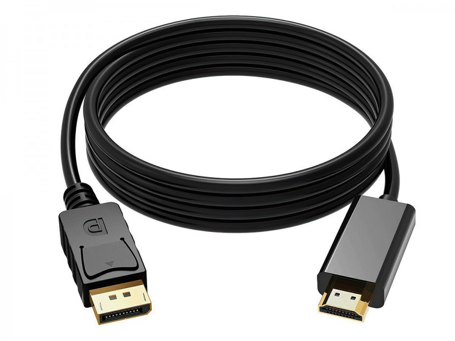 1.8m DisplayPort (Male) to HDMI (Male) Cable (Photo )