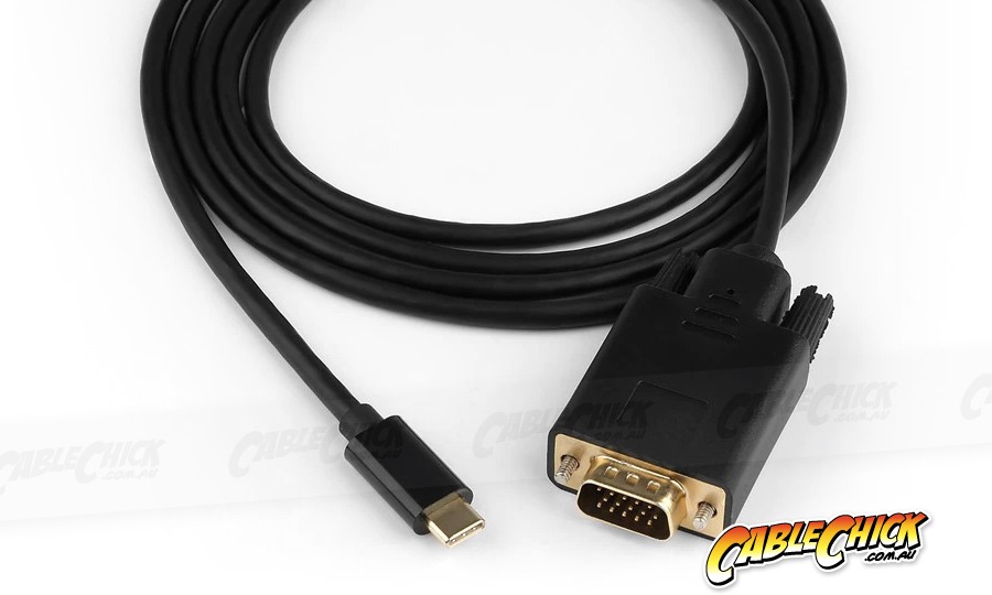 1.8m USB Type-C to VGA Cable (1080p/60Hz) (Photo )