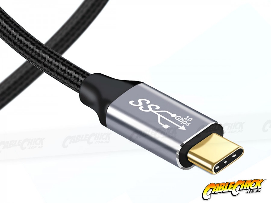 50cm Premium Aluminium USB-C Fast-Charging Cable (USB 3.1 Gen2 - 10Gbps, 100W/5A, 4K/60Hz) (Photo )