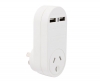 Single 240v Power Outlet + Two USB Charging Sockets (Thumbnail )