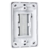 Flush Wall Plate with Brushed Entry for Cables (Thumbnail )