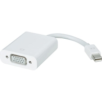 15cm Mini-DisplayPort to VGA Cable Adapter (Male to Female) - Thunderbolt Socket Compatible (Thumbnail )