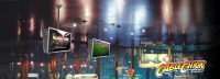 Premium Dual Screen TV Ceiling Mount Bracket - 45kg (Black) (Thumbnail )