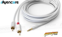 Avencore Crystal Series 10m Stereo 3.5mm to 2 RCA Cable (Thumbnail )