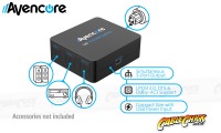 Avencore USB Powered 3-Way TOSLINK Splitter (1x3 Optical Splitter) (Thumbnail )