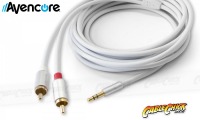 Avencore Crystal Series 15m Stereo 3.5mm to 2 RCA Cable (Thumbnail )