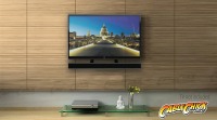 Universal Soundbar Wall Mounting Bracket (Mounts to TV) (Thumbnail )