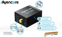 Avencore Analog to Digital Audio Converter (Stereo Audio to TOSLINK & Digital Coaxial) (Thumbnail )