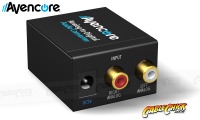 Avencore Analog to Digital Audio Converter (Stereo Audio to TOSLINK & Digital Coaxial) (Thumbnail )