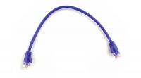 0.5m CAT6 RJ45 Ethernet Cable (Purple) (Thumbnail )