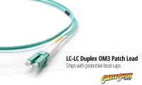 0.5m OM3 Multimode LC-LC Fibre Optic Patch Cable (Thumbnail )