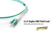 1m OM3 Multimode LC-LC Fibre Optic Patch Cable (Thumbnail )