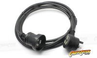 2m Heavy Duty Piggyback Power Extension Cable (Thumbnail )