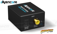 Avencore Digital to Analog Audio Converter (TOSLINK & Digital Coaxial to Stereo Audio) (Thumbnail )
