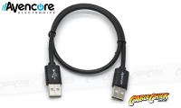 Avencore 0.5m Hi-Speed USB 2.0 Cable (Type-A, Male to Male) (Thumbnail )