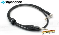 10m Avencore Platinum 1/4" Guitar Cable with Right Angled Connector (Thumbnail )